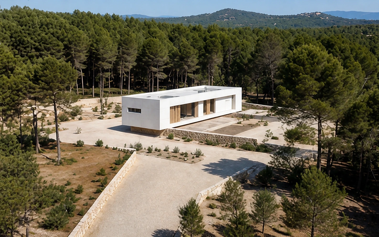Line, implantación / bosque